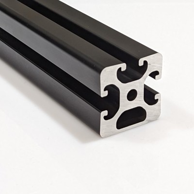 image of 650179 - TS40-40 M TRI SLOT BLACK ANODIZE